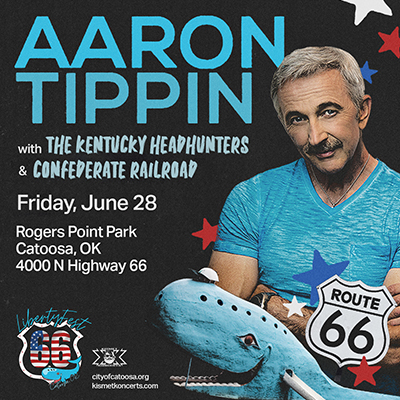Aaron Tippin June 28th Rogers Point